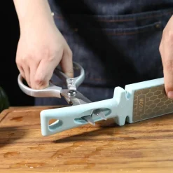 Professionelles Messerschärferbrett mit Wabenstruktur – langlebiges Küchenwerkzeug