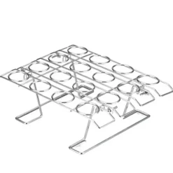 Präsentationsständer für Eistüten – Back- und Kühlständer aus Edelstahl