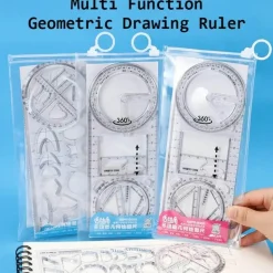 Präzisionslineal – Mehrwinkel-Zeichenwerkzeug für Mathematik und Kunst