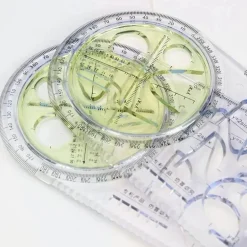 Präzisionslineal – Mehrwinkel-Zeichenwerkzeug für Mathematik und Kunst