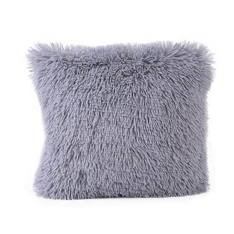 Puffy Fuzzy Kissenbezüge - Weiche, haarige Kissenbezüge