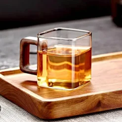 Quadratischer Glasbecher „Oslo“