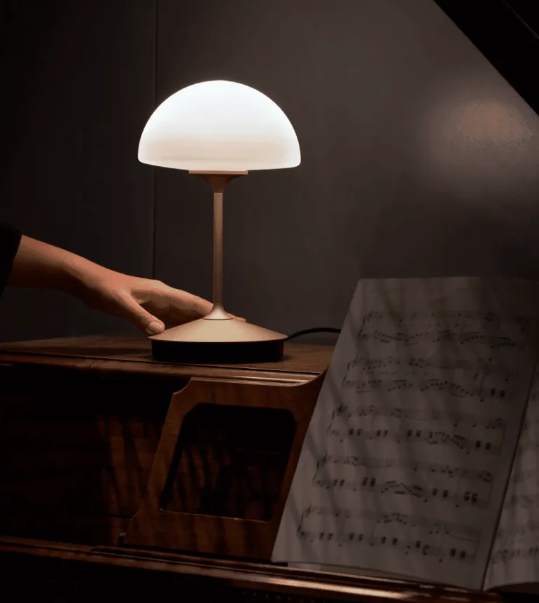 Quantum Beam Table Lamp - Modern LED Desk Light
