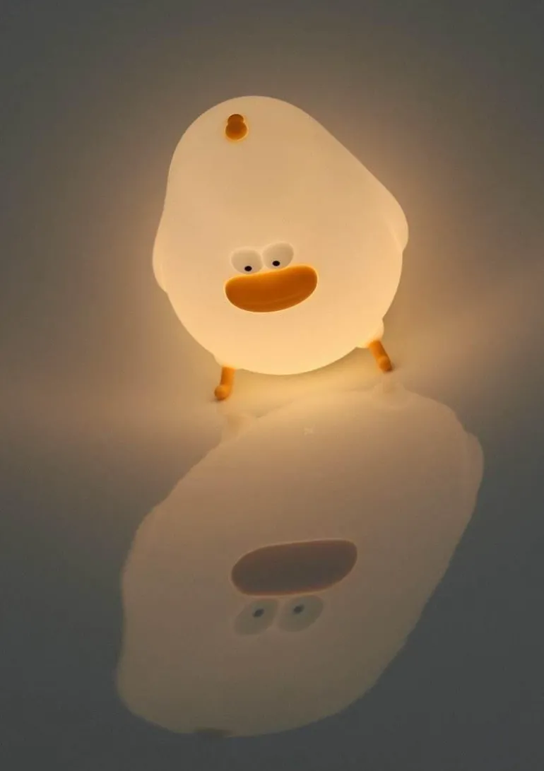 Quetschbares Cartoon-Nachtlicht – süße Atmosphärenlampe
