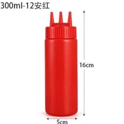 Quetschflaschen-Set - Gewürzspender für Saucen und Öle