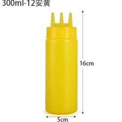 Quetschflaschen-Set - Gewürzspender für Saucen und Öle