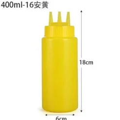 Quetschflaschen-Set - Gewürzspender für Saucen und Öle