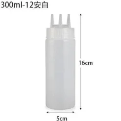 Quetschflaschen-Set - Gewürzspender für Saucen und Öle