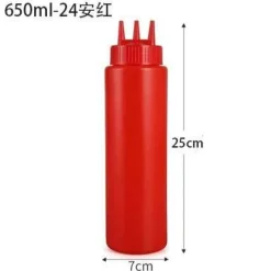 Quetschflaschen-Set - Gewürzspender für Saucen und Öle