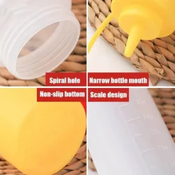 Quetschflaschen-Set - Soßen- und Dressingspender