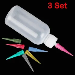 Quetschflaschen-Set zum Kuchendekorieren – 50 ml mit Düsen