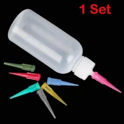 Quetschflaschen-Set zum Kuchendekorieren – 50 ml mit Düsen