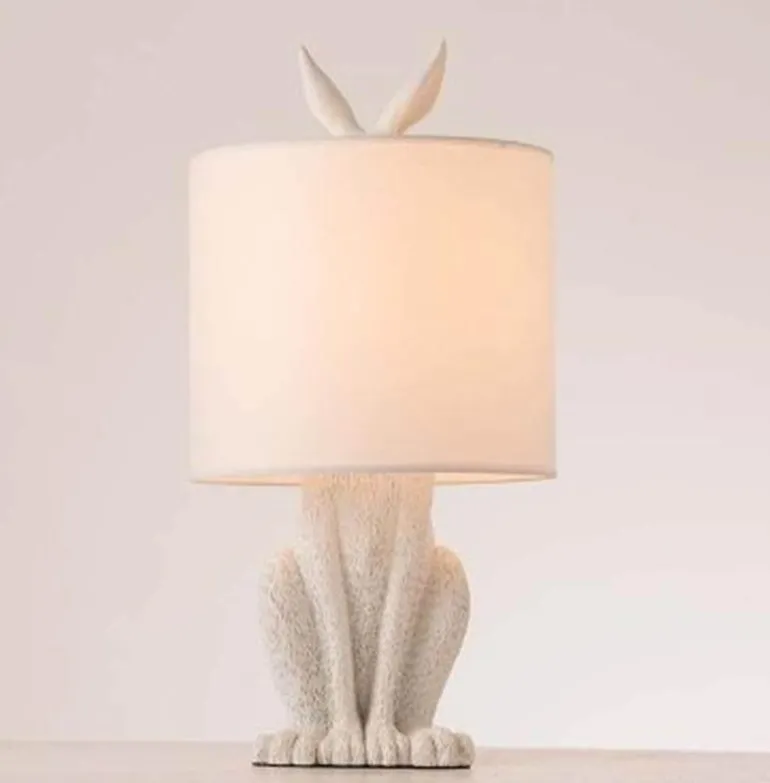 Rabbit Table Lamp - Modern Fairytale Night Light