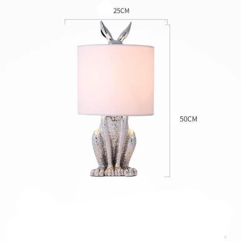 Rabbit Table Lamp - Modern Fairytale Night Light