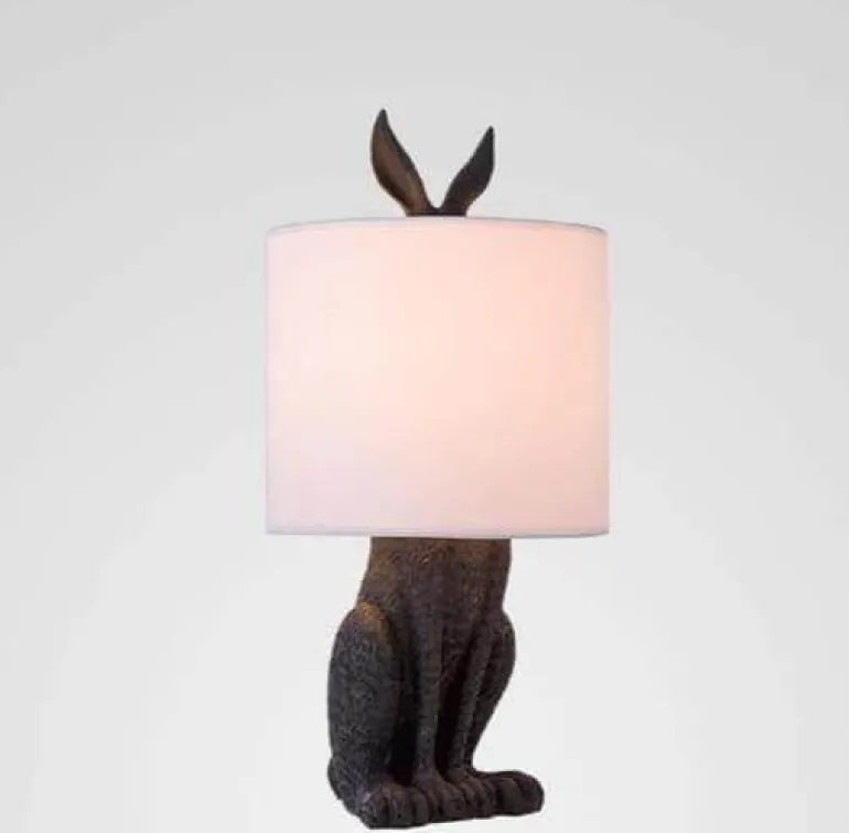 Rabbit Table Lamp - Modern Fairytale Night Light
