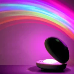 Rainbow LED Shell Atmosphere Lamp - Color-Changing Night Light