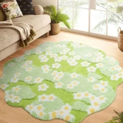 Rasenteppich - Dekorative Outdoor-Matte für Garten und Terrasse