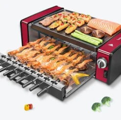 Rauchfreier Indoor-Grill – Multifunktionales Antihaft-Kochgerät