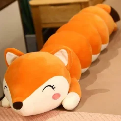 Raupen-Plüschkissen – weiches süßes Spielzeug