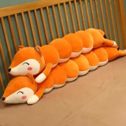 Raupen-Plüschkissen – weiches süßes Spielzeug