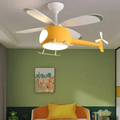 RC Hubschrauber Deckenleuchte - Kinder Traumhafte Ventilatorlampe