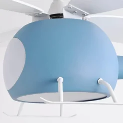 RC Hubschrauber Deckenleuchte - Kinder Traumhafte Ventilatorlampe