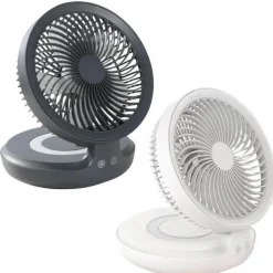 Rechargeable Foldable Wireless Fan Night Lamp