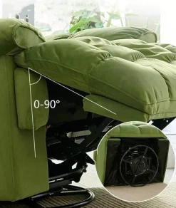 Reclining Massage Rocking Chair - Comfortable Relaxation Seat