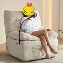 Reclining Massage Rocking Chair - Comfortable Relaxation Seat