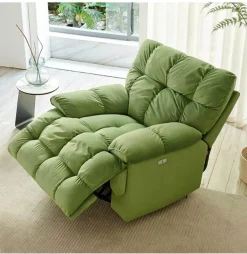 Reclining Massage Rocking Chair - Comfortable Relaxation Seat