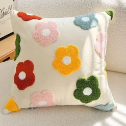 Regenbogen Dekokissen - Buntes Dekokissen für die Inneneinrichtung