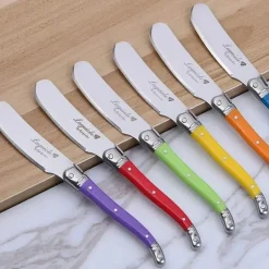 Regenbogen-Buttermesser – Bunter Aufstrich für Frühstücksdessert
