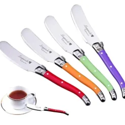 Regenbogen-Buttermesser – Bunter Aufstrich für Frühstücksdessert