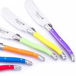 Regenbogen-Buttermesser – Bunter Aufstrich für Frühstücksdessert