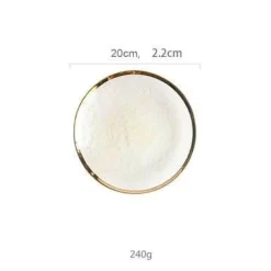 Regenbogen-Essteller aus Glas – farbenfrohes, kreatives Geschirr