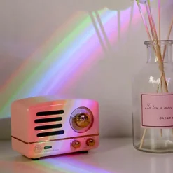 Regenbogen-Projektorlampe – buntes LED-Nachtlicht für Kinder und Erwachsene