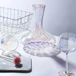 Regenbogen-Rotweinglas-Set – Bunte Cocktailkelche für die Hausbar