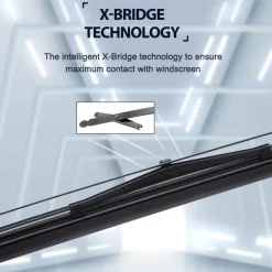 Regenbogen-Scheibenwischerblatt - Buntes Autozubehör