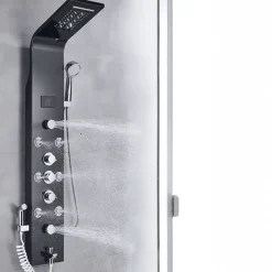 Regenduschsystem - Nordic Digital Panel Wasserfall-Duschset