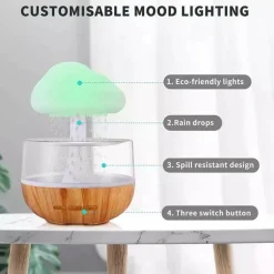 Regenwolken-Luftbefeuchter – Nachtlicht-Feuchtigkeitsspender