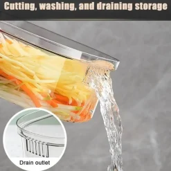 Reibe mit Behälter - Vielseitiges Küchenwerkzeug