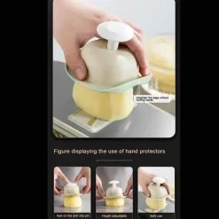 Reibe mit Behälter - Vielseitiges Küchenwerkzeug