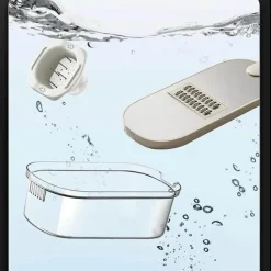 Reibe mit Behälter - Vielseitiges Küchenwerkzeug