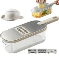 Reibe mit Behälter - Vielseitiges Küchenwerkzeug