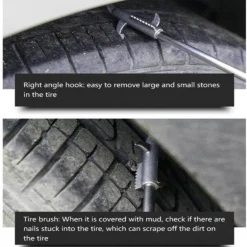 Reifenreinigungsbürste – Effektives Steinentfernungswerkzeug