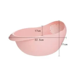 Reisabtropfkorb - 2-in-1-Kochwerkzeug