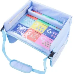 Reise-Auto-Knietablett für Kleinkinder – All-in-One-Aktivitätstablett für Kinder