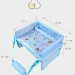 Reise-Auto-Knietablett für Kleinkinder – All-in-One-Aktivitätstablett für Kinder