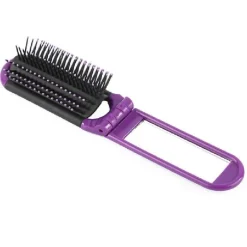 Reise-Haarbürstenspiegel - Tragbares, faltbares Accessoire