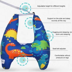 Reisekissen für Kinder – Cartoon-Design für Reisekomfort